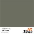 AK-Interactive AK11019 - AK 3GEN Graphite 17ml
