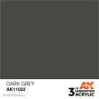 AK-Interactive AK11022- AK 3GEN Dark Grey 17ml
