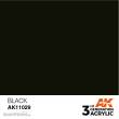 AK-Interactive AK11029 - AK 3GEN Black 17ml