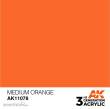 AK-Interactive AK11078 - AK 3GEN Medium Orange 17ml