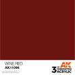 AK-Interactive AK11096 - AK 3GEN Wine Red 17ml