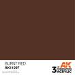 AK-Interactive AK11097 - AK 3GEN Burnt Red 17ml