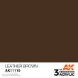 AK-Interactive AK11110 - AK 3GEN Leather Brown 17ml