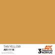 AK-Interactive AK11116 - AK 3GEN Tan Yellow 17ml