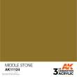 AK-Interactive AK11124 - AK 3GEN Middle Stone 17ml