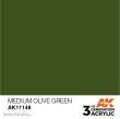 AK-Interactive AK11148 - AK 3GEN Medium Olive Green 17ml