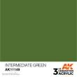 AK-Interactive AK11149 - AK 3GEN Intermediate Green 17ml