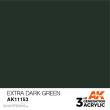 AK-Interactive AK11153 - AK 3GEN Extra Dark Green 17ml