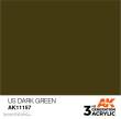 AK-Interactive AK11157 - AK 3GEN US Dark Green 17ml
