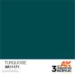 AK-Interactive AK11171 - AK 3GEN Turquoise 17ml