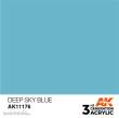 AK-Interactive AK11176 - AK 3GEN Deep Sky Blue 17ml