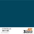 AK-Interactive AK11185 - AK 3GEN Star Blue 17ml