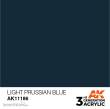 AK-Interactive AK11186 - AK 3GEN Light Prussian Blue 17ml