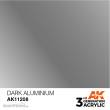AK-Interactive AK11208 - AK 3GEN Dark Aluminium 17ml