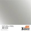 AK-Interactive AK11210 - AK 3GEN Natural Steel 17ml