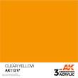 AK-Interactive AK11217 - AK 3GEN Clear Yellow 17ml