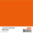 AK-Interactive AK11218 - AK 3GEN Clear Orange 17ml