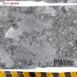 PWork Wargames GM00300N22X30 - Neoprene Mat City Ruins 22x30