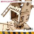 PWork Wargames TS00407MDF - MDF Terrain Lost Burg 07
