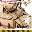 PWork Wargames TS00407MDF - MDF Terrain Lost Burg 07