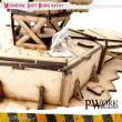 PWork Wargames TS00407MDF - MDF Terrain Lost Burg 07