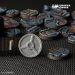 Gamers Grass GGB-SPR32 - Spaceship Corridor Bases 32mm (x8)