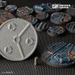 Gamers Grass GGB-SPR60 - Spaceship Corridor Bases 60mm (x2)