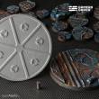 Gamers Grass GGB-SPR100 - Spaceship Bases 100mm