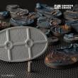 Gamers Grass GGB-SPO75 - Spaceship Corridor Bases 75mm (x3)