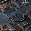 Gamers Grass GGB-SPO120 - Spaceship Corridor Bases 120mm