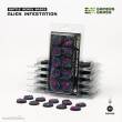 Gamers Grass GGB-AIR25 - Alien Infestation Bases 25mm (x10)