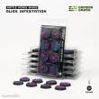 Gamers Grass GGB-AIR40 - Alien Infestation Bases 40mm (x5)