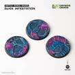 Gamers Grass GGB-AIR50 - Alien Infestation Bases 50mm (x3)