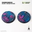 Gamers Grass GGB-AIR60 - Alien Infestation Bases 60mm (x2)