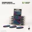 Gamers Grass GGB-AIO75 - Alien Infestation Bases 75mm (x3)