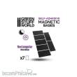 Greenstuff World GS-10860 - Magnetfolie - Rechteckig 100x50mm
