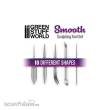 Greenstuff World GS-3127 - 5x Modellierwerkzeug Set - SMOOTH
