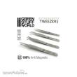 Greenstuff World GS-1156 - Anti-magnetische QUARTZ PINZETTEN