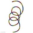 Invento 126446 - Tube Tail Rainbow Spiral 24 m