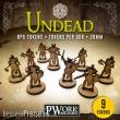 PWork Wargames RPGT0190MDF - RPG TOKENS Undead