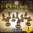 PWork Wargames RPGT0230MDF - RPG TOKENS Outlaws