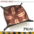 PWork Wargames DT01000N - DICETRAY Wood