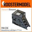 Roostermodel RM-036 - Deserthouse, with Stairs (7*7cm)