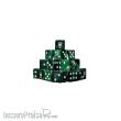 Baron of Dice CHAOS-KNG-02-SQ - Tainted Knight Green Dice