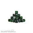 Baron of Dice SCI-XEN-NEC-05-RD - Green Coffin Dice