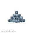 Baron of Dice SCI-IMP-GK-01-RD - Warrior Knights Blue Round 16mm