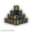 Baron of Dice FAN-RAD-01-SQ - Radaddel Dice Yellow Square