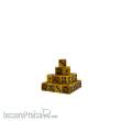 Baron of Dice LSOLE-026-SQ - Gold Ring Dice 16mm SQ