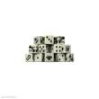 Baron of Dice NECRO-01 - Ash Wasteland Dice - Skirmish Set