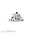 Baron of Dice SCI-IMP-BT-01-SQ - Knight Templar White Dice 16 Sq
